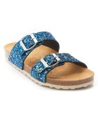 Mules Lora bleu marine