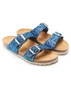 Mules Lora bleu marine