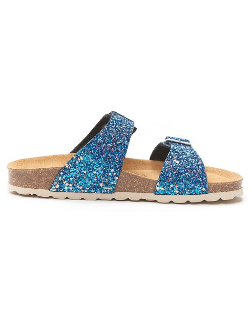 Mules Lora bleu marine