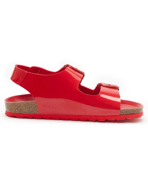 Sandales Carlos rouges