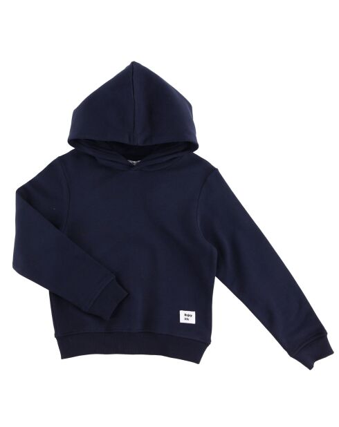 Sweat à capuche en Coton Bio Voons bleu marine