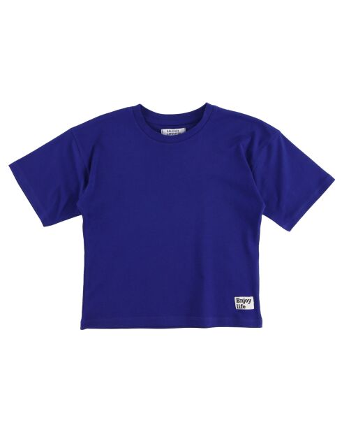 T-Shirt en Coton Bio Joshua mc mixte bleu