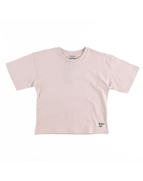 T-Shirt en Coton Bio Joshua mc mixte rose clair