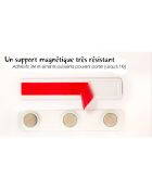 Support magnétique aimanté pour bouteilles beersky gris