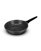 Poêle fonte d'aluminium effet pierre gisors p20tfi induction noire - D.20 cm