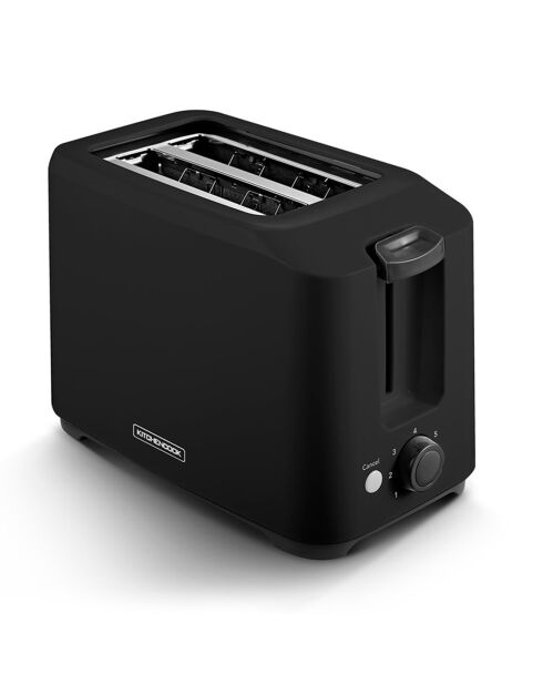 Grille-pain avec 2 fentes toasteo noir