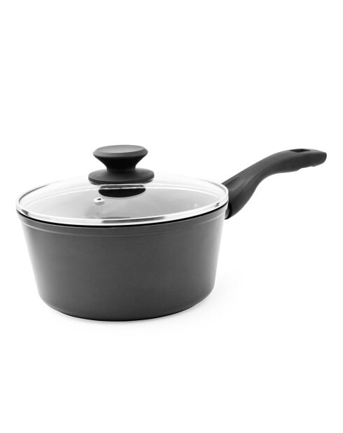 Casserole aluminium forgé noa cas20 tfi noire - D.20 cm