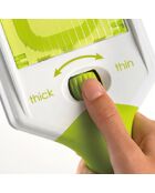 Mandoline ajustable 4-en-1  slicy express blanc/vert