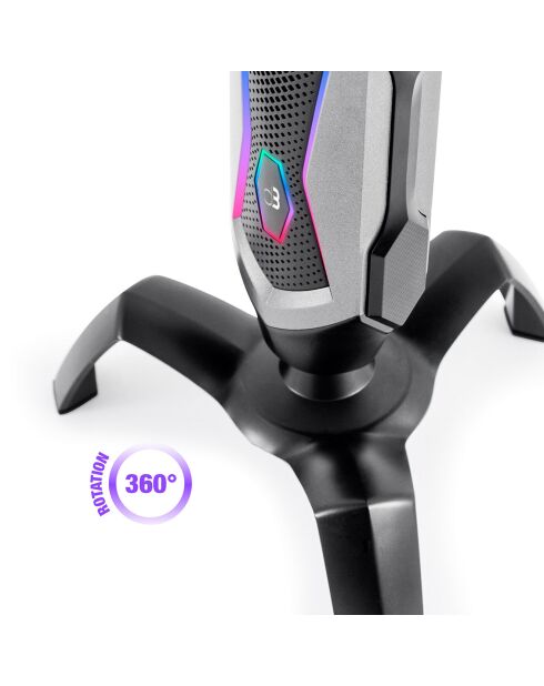 mic150 zwarte professionele condensatormicrofoon