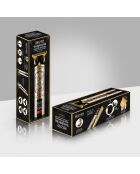 Tondeuse sans fil avec écran led dragon  noir/doré
