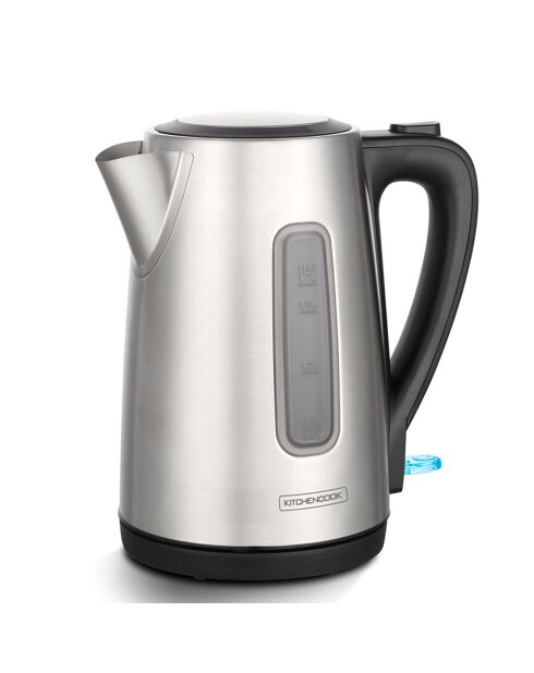 Bouilloire inox 1.7 l grise