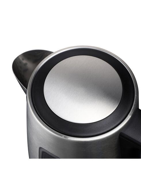 Bouilloire inox 1.7 l grise
