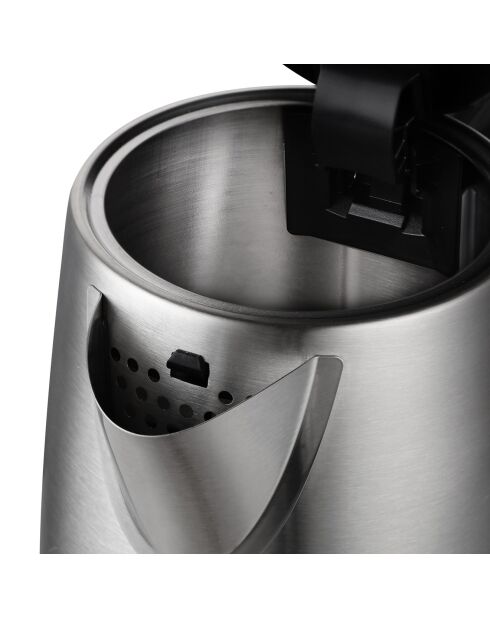 Bouilloire inox 1.7 l grise