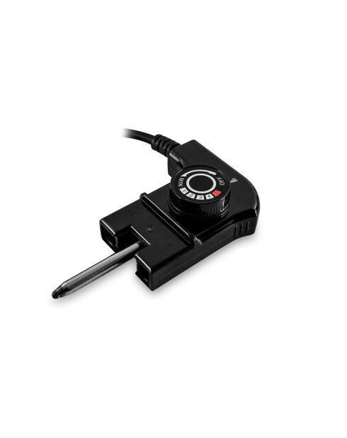 Plancha électrique avec revetement anti-adhesif k-pan noire