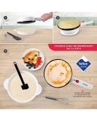 Crêpière électrique sans fil crepeasy  blanche