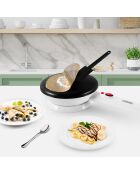 Crêpière électrique sans fil crepeasy  blanche