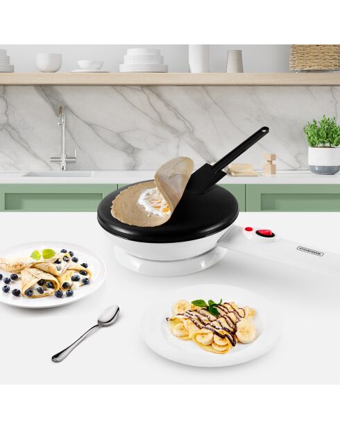 Crêpière électrique sans fil crepeasy  blanche