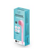 Brosse de douche electrique sans fil clean body rose