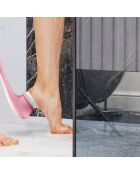 Brosse de douche electrique sans fil clean body rose