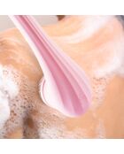 Brosse de douche electrique sans fil clean body rose