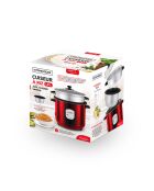 Cuiseur à riz 1.8l avec panier vapeur japan rouge