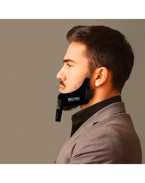 Set de tondeuse metal sans fil cheveux et barbe harley gris