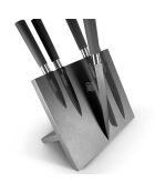 Ensemble de 6 couteaux avec bloc magnetique slate noir