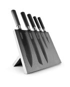 Ensemble de 6 couteaux avec bloc magnetique slate noir