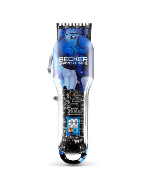 Tondeuse sans fil cheveux et barbe blue motion bleue