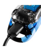 Tondeuse sans fil cheveux et barbe blue motion bleue
