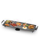 Plancha électrique avec revêtement anti-adhesif k-pan70 noire
