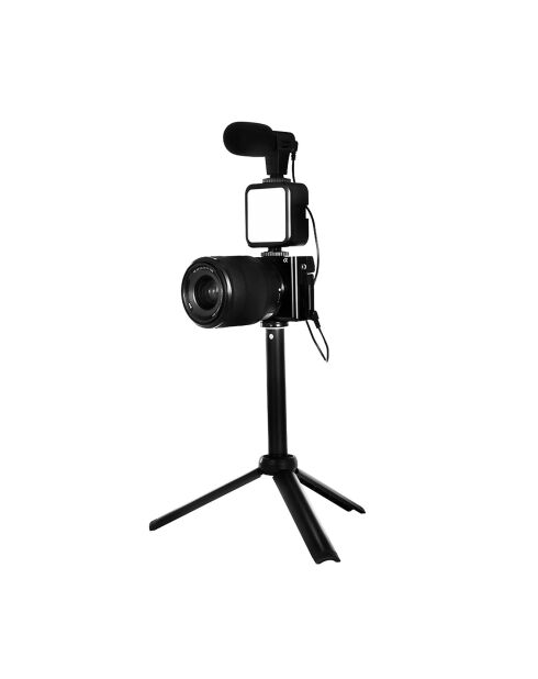 Vlogging Livestreaming Kit 100 Zwart