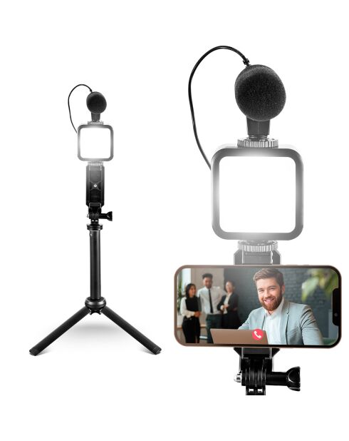 Vlogging Livestreaming Kit 100 Zwart
