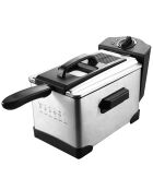 Friteuse 3l inox semi6-pro fry plus gris/noir