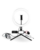 Kit de transmisión en vivo de vlogs 350 negro