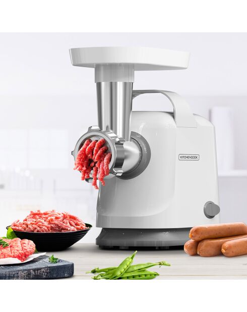 Hachoir à viande électrique mg1000 gris