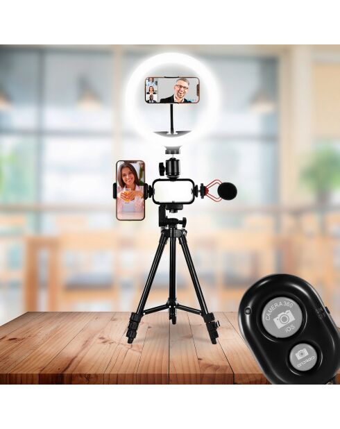Vlogging Livestreaming Kit 550 Zwart