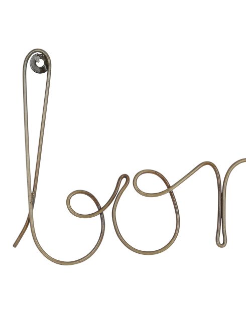 Bon Appetit gouden stekelige decoratie - 50x14 cm