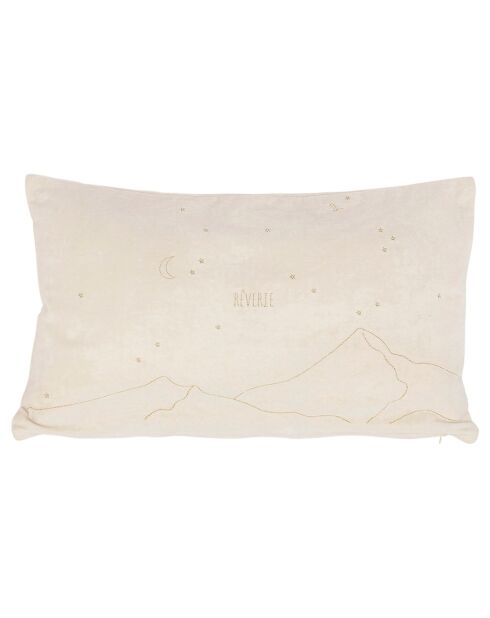 Housse de coussin Songes ecru - 50x30 cm