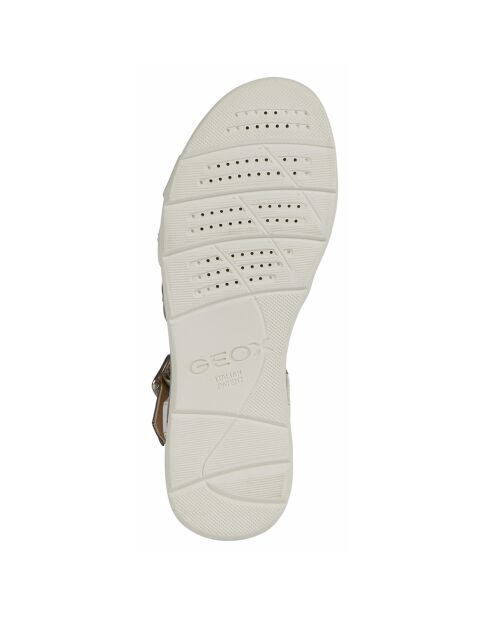 Sandales Hiver argenté/blanc