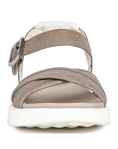 Xan2S sandalen van woestijnleer