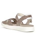 Xan2S sandalen van woestijnleer