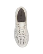 Baskets en Cuir Spherica blanches