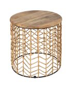 2 Tables d'appoint Monarque naturel