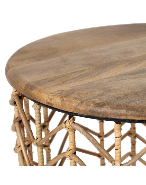 2 Tables d'appoint Monarque naturel