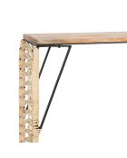 Console Monarque naturel - 103x30x73 cm