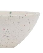 4 Bols Moucheté multicolores - 65cl