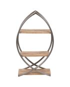 Etagère murale Cap Ouest naturel  - 33x15x60 cm