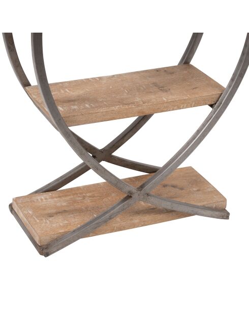 Etagère murale Cap Ouest naturel  - 33x15x60 cm