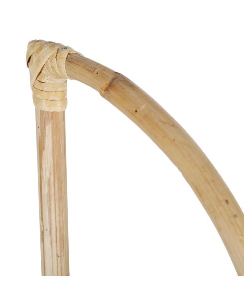 Etagère murale 2 niveaux Splendeur naturel - 60x56x19 cm